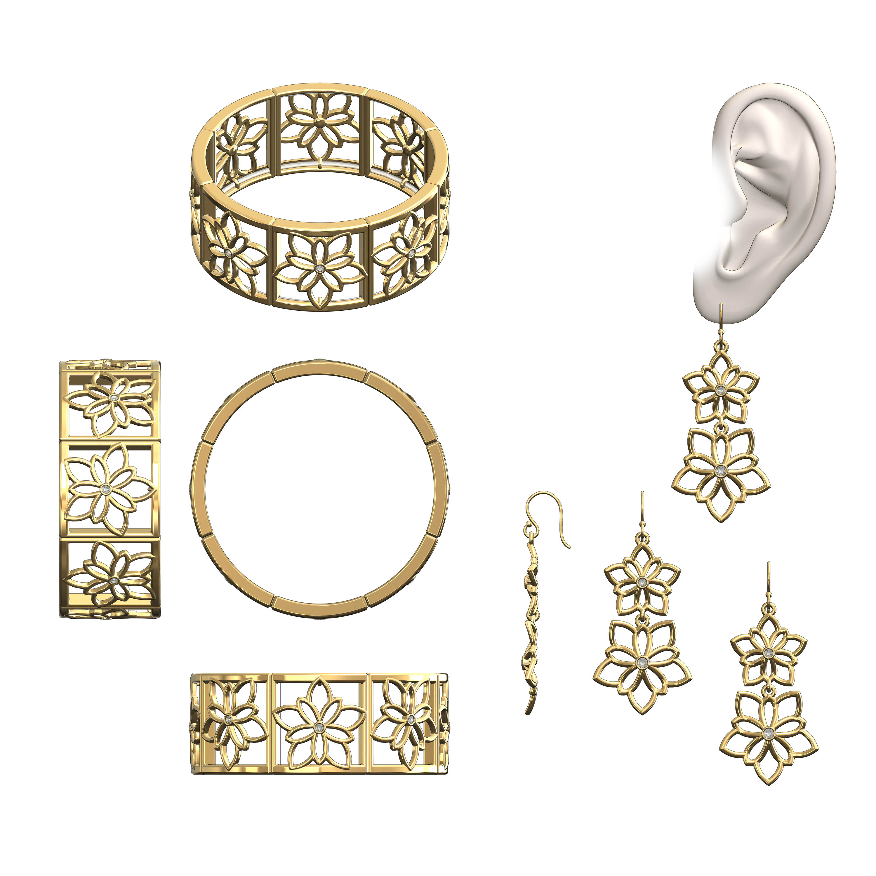 Essentials Femme Floral Group