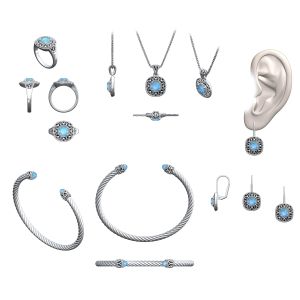 Classic Ornate Stainless Steel Collection