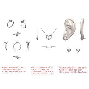 Sterling Silver Pearl Group