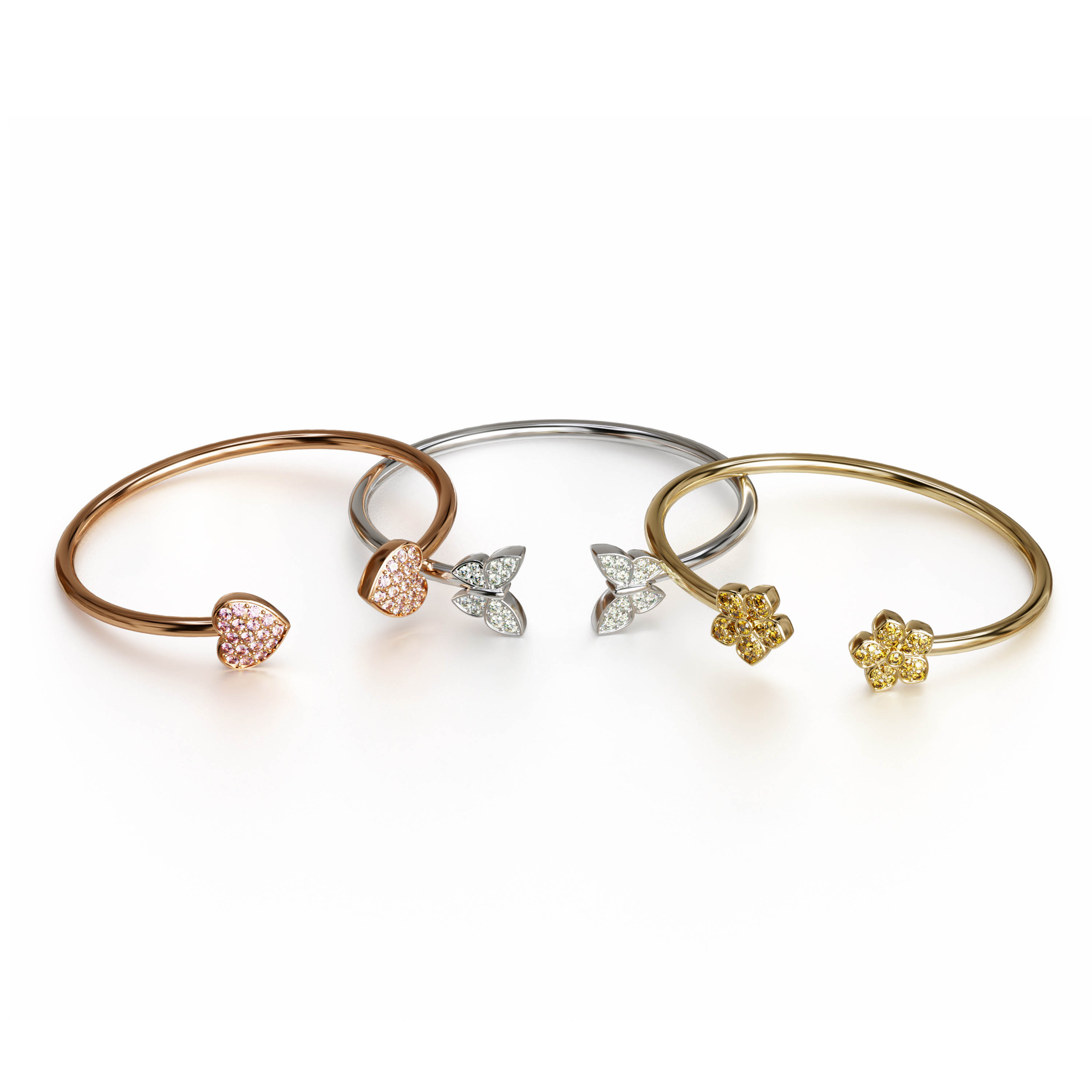 Spring Cuff Bracelets